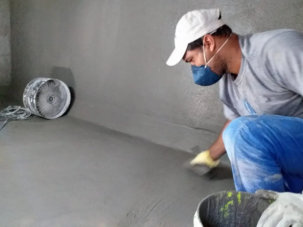 Impermeabilização de cisterna