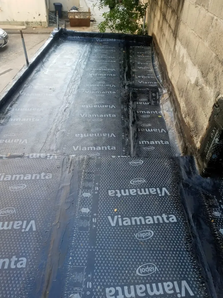 Impermeabilização de laje com manta asfáltica no Rio de Janeiro