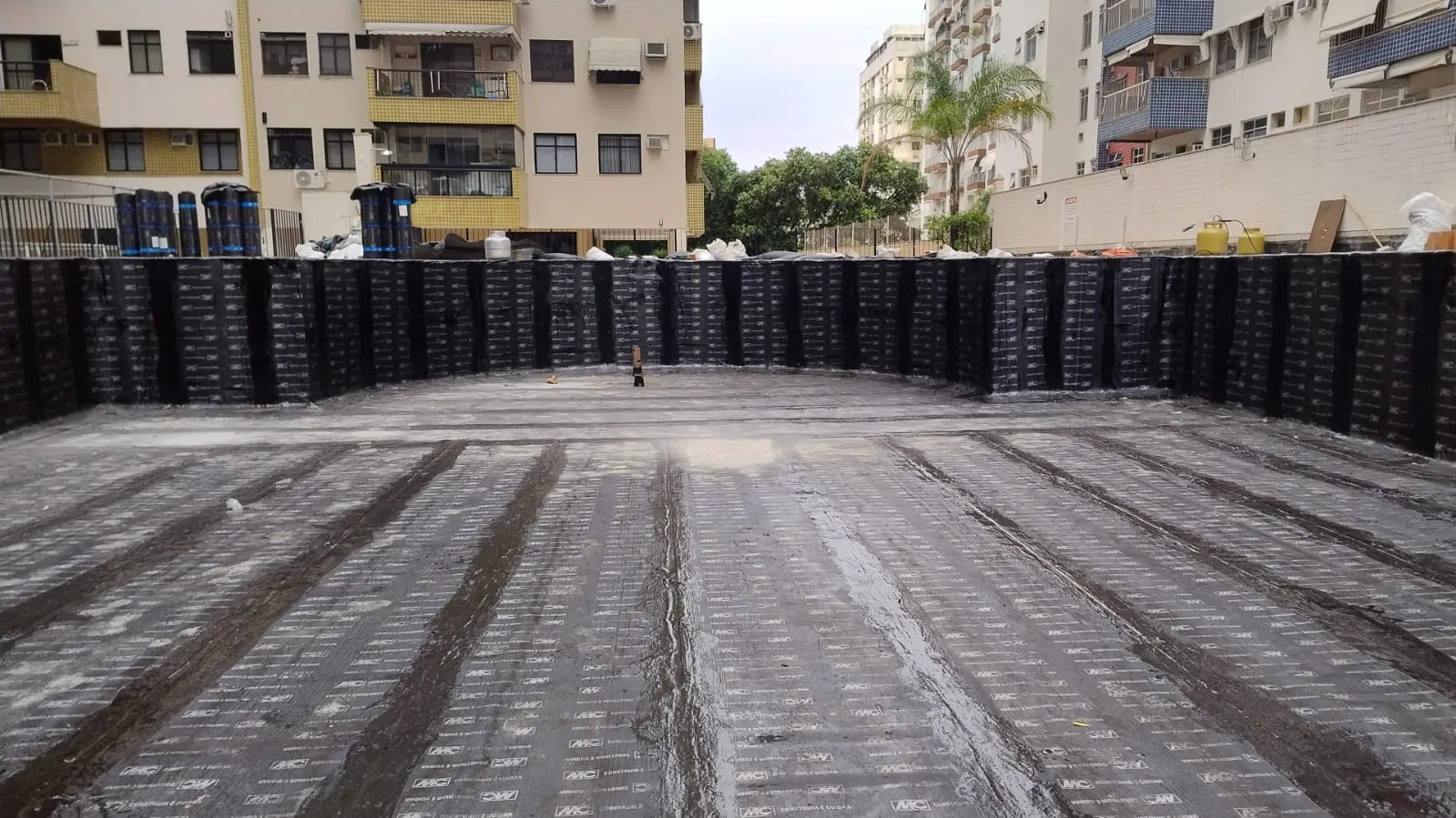 Impermeabilização de piscina de alvenaria