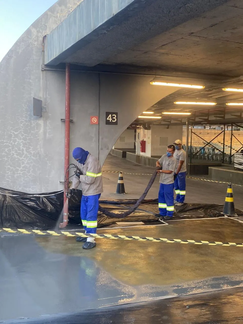 Impermeabilização poliuréia em construções