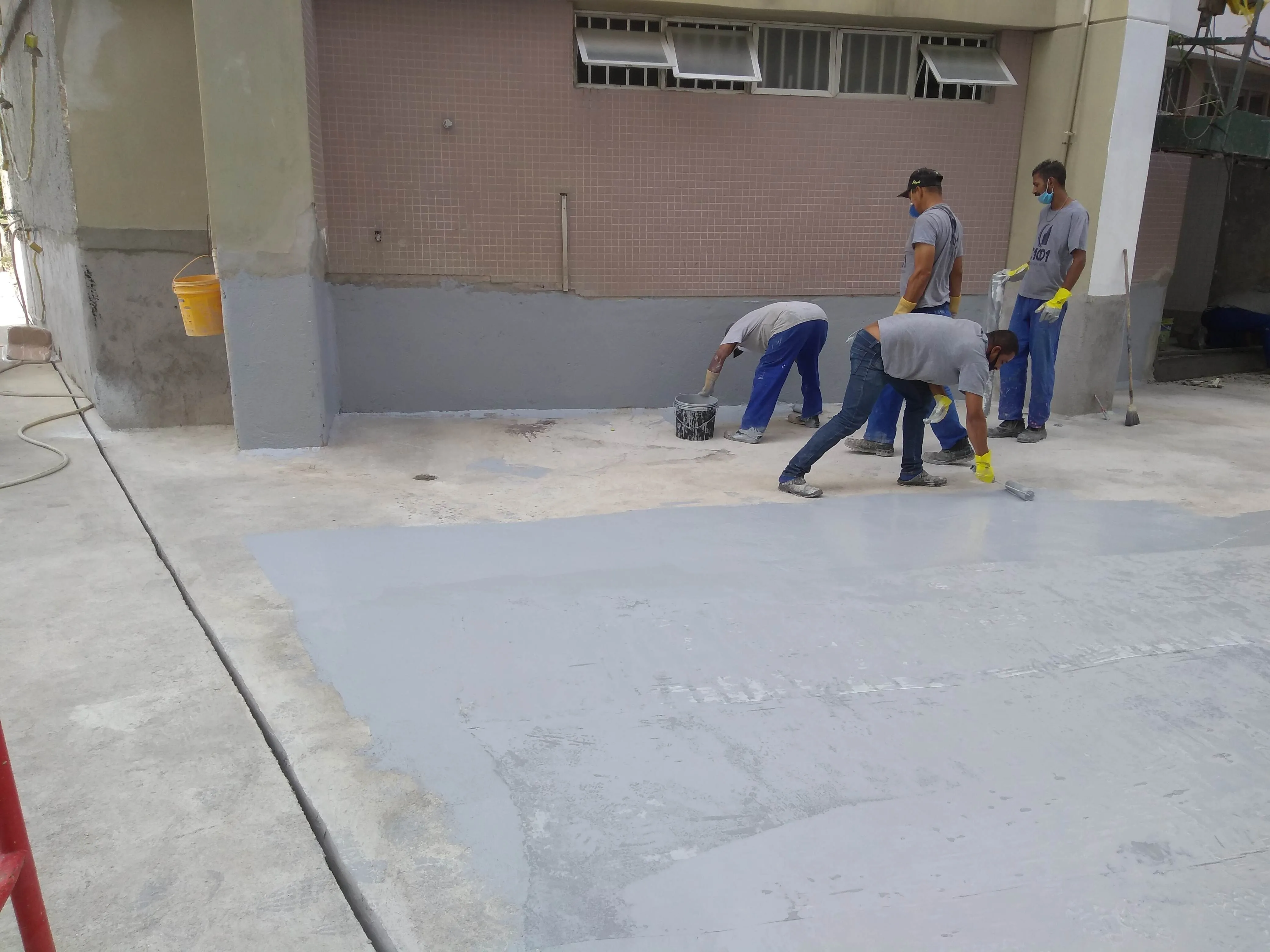 Impermeabilização com poliuretano no Rio de Janeiro