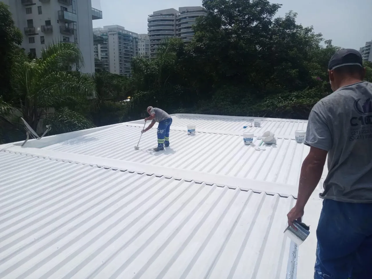 Impermeabilização de telhado no Rio de Janeiro