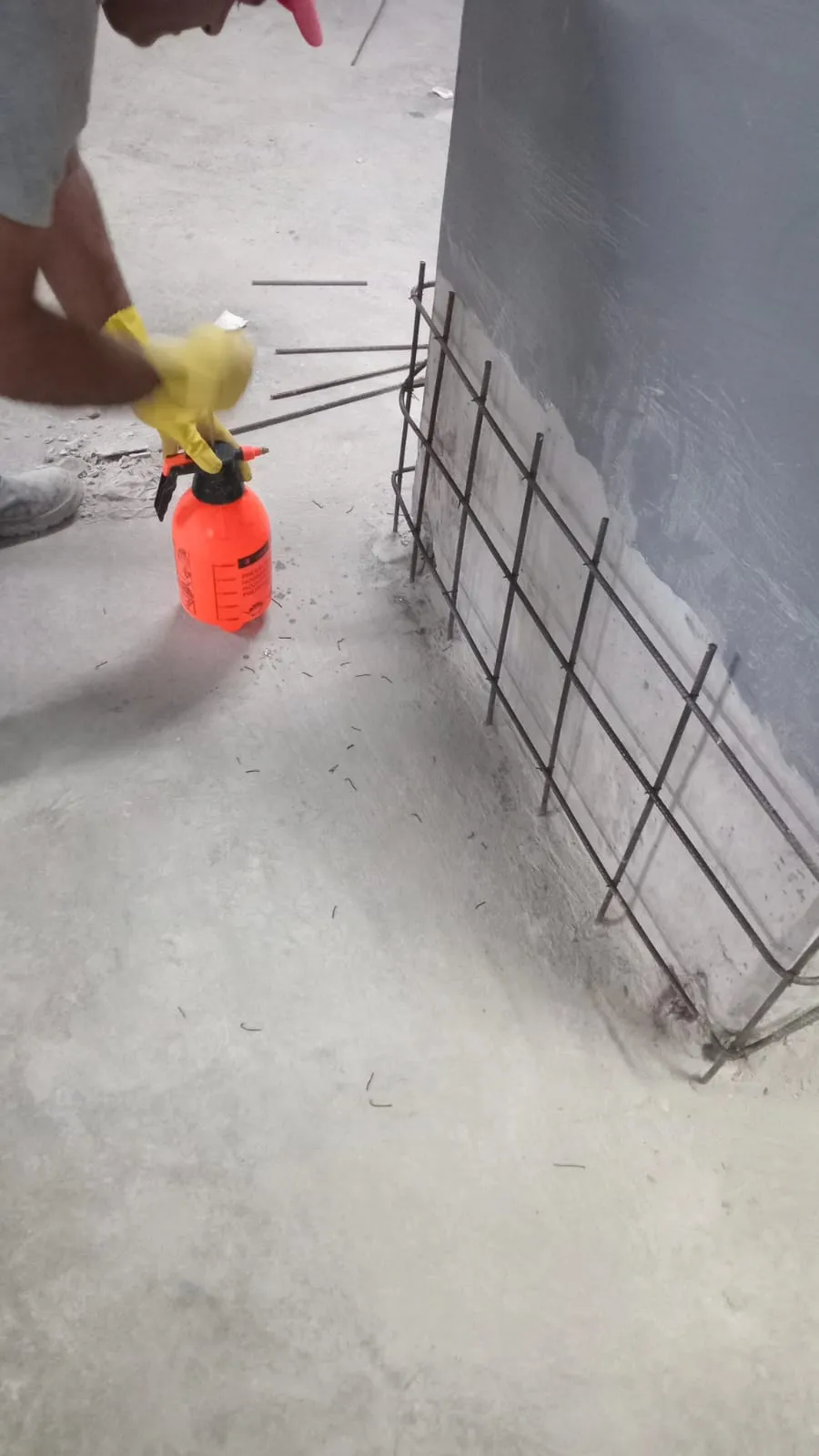 Recuperação de estrutura de concreto armado