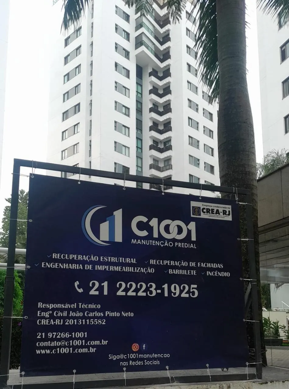 Reforma de fachadas na Barra da Tijuca