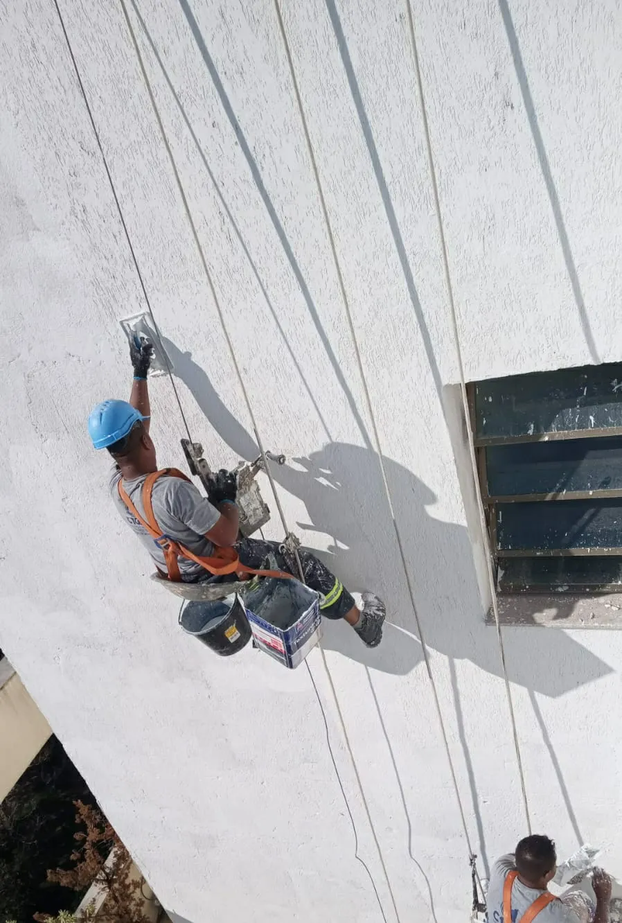 Restauração de fachada predial